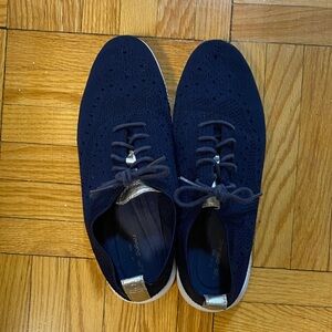 Cole Haan Zero Grand Oxford Casual Sneakers with Silver Accents